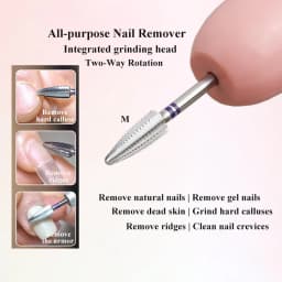 Professional Carbide Tungsten Nail Drill Bit For Hard Thick Gel Removal Acrylic Nail Bit Electric Drills File Manicure Accessory
