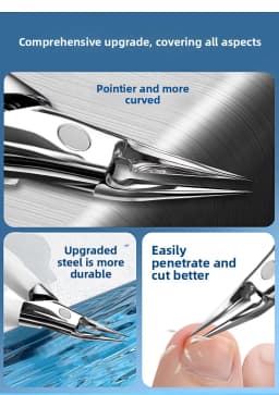 Specialized Nail Clipper Nail Care Tool Angled Nail Clipper for Toenails & Fingernails Single-Pair High-Quality Eagle-Beak Plier