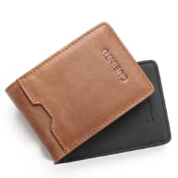 2025 New Gubintu Creative Wallet, Rfid Anti-Magnetic Multi-Functional Men's Us Dollar Wallet, Genuine Leather Wallet