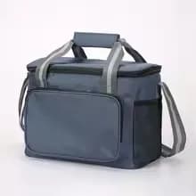 Large Insulated Thermal Bag Black Waterproof Leak-proof Thickened Handheld/Shoulder Carry Outdoor Picnic Lunch Bag
