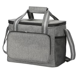 Large Insulated Thermal Bag Black Waterproof Leak-proof Thickened Handheld/Shoulder Carry Outdoor Picnic Lunch Bag