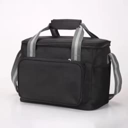 Large Insulated Thermal Bag Black Waterproof Leak-proof Thickened Handheld/Shoulder Carry Outdoor Picnic Lunch Bag