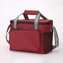 Large Insulated Thermal Bag Black Waterproof Leak-proof Thickened Handheld/Shoulder Carry Outdoor Picnic Lunch Bag