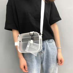 Casual PVC Transparent Bag Women Crossbody Bags Jelly Small Phone Bags Shoulder Bag Handbag Card Holder Transparent Ladies Purse