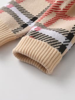 Boys' College Style Sweater Fake Two Fried Dough Twists Knitted Pullovers Suitable for School Daily Spring Autumn Winter