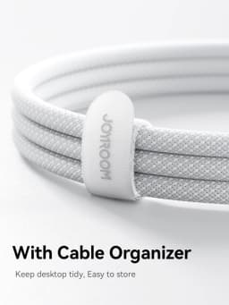 Joyroom 100W USB C Cable Automatic Power Off Fast Charge Type C Cable For iPhone 16 15 Pro Max Xiaomi Sumsang Huawei