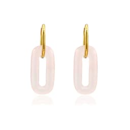 HUIDANG Earrings Trend 2026 Big Hollow Green Stone Square Earrings Woman Autumn Stainless Steel Boucles d'oreilles