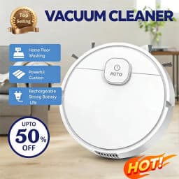 3 In 1 Sweeping and Vacuuming Wireless Vacuum Cleaner Smart Wireless Robot for Home Floor Washing Carpet Pet Hair 2025
