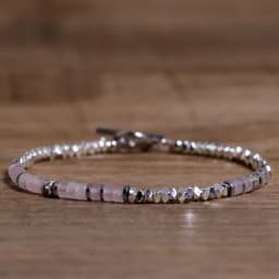 1 Pc Minimalist OT Clasp Stainless Steel Bracelet for Women Natural Stone Handmade Production Picasso Hematite Women Jewelry