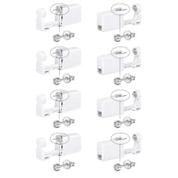8Pcs Ear Piercing Gun Kit Disposable Self Piercing Earrings At Home Earring Gun Piercing Kits With Earring Studs Small Ball CZ