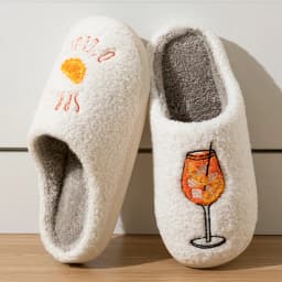 Aperol Spritz Slippers Spritz O'Clock Cozy Comfy Fluffy Slippers For Women Bachelorette Party Bridal Shower Girl Daughter Gift