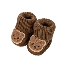 1Pair Cute Bear Newborn Baby Socks Autumn Winter Knitted Birthday Photography Props Boutique Infant Ankle Sock Toddler Stockings