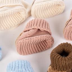 1Pair Cute Bear Newborn Baby Socks Autumn Winter Knitted Birthday Photography Props Boutique Infant Ankle Sock Toddler Stockings