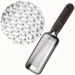 Stainless Steel Foot File Double-Sided Heel Grater for Hard Dead Light Beige & Callus Removal Durable Pedicure Tool