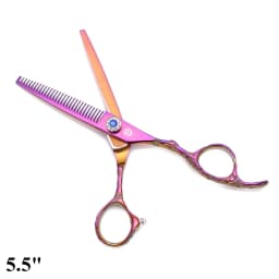 Professional Hair Scissors JP Stainless Hair Cutting Scissors 5.5" 6" Barber Shop Thinning Shears Rainbow Haircut Shears Z9002