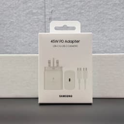 Samsung 45W USB C Super Fast Charger UK Wall Adapter 5a Type C Cable For Galaxy S25 S24 Ultra Plus FE Fold FLip 7 6 5 4 A56 A36