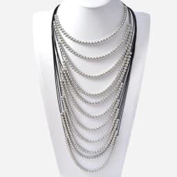 Vintage Imitation Pearl Choker Necklace Art Deco Flapper Accessories for Women White Multi-layer Imitation Pearl Necklaces