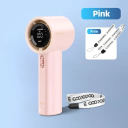 GOOJODOQ Nailoong GFS001 4000 mAh Turbo Jet Mini High Speed Rechargeable Fan Handheld Portable Strong Wind 100 Gear