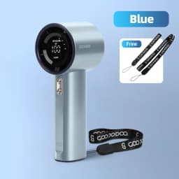 GOOJODOQ Nailoong GFS001 4000 mAh Turbo Jet Mini High Speed Rechargeable Fan Handheld Portable Strong Wind 100 Gear