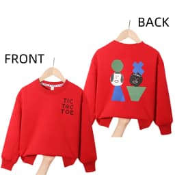 2025AW Kids Sweatshirt Cotton Long Sleeve Ribbed Cuffs Loose Fit Baby Girls Tops 2-10 Years Boys Snake Sweatshirts