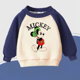 Cartoon Printed Spring Fall Boys Casual Tops Kids O Neclk Spliced Long Sleeve Hoodies Child Fashion Sweatshirts Sport Pullovers