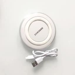 EP-PG920I Samsung 5V2A Wireless Charger Qi Charge Pad For Galaxy S25 S24 S23 Ultra S21 FE Note20 S7 S6 Edge Z Fold Flip 7 6 5 4
