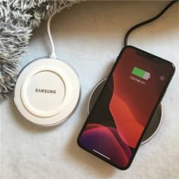 EP-PG920I Samsung 5V2A Wireless Charger Qi Charge Pad For Galaxy S25 S24 S23 Ultra S21 FE Note20 S7 S6 Edge Z Fold Flip 7 6 5 4