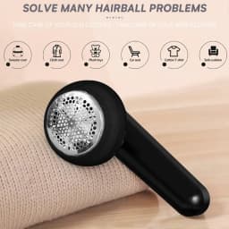 USB Rechargeable Hair Removal Ball - Portable Fabric Shaver, Long-Lasting Clothes and Socks Hair Ball Trimmer