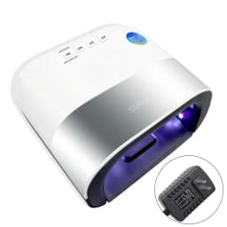 UV LED Cordless Manicure Lamp, UV Lamp for Gel Nail 4 Smart Toe and Nail Timer and Sensor Manicures with Settings
