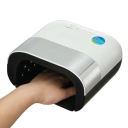 UV LED Cordless Manicure Lamp, UV Lamp for Gel Nail 4 Smart Toe and Nail Timer and Sensor Manicures with Settings