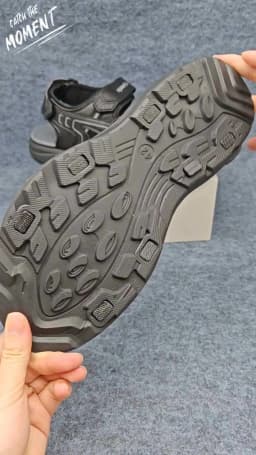 Outdoor Men's Sandals Casual Anti-Slip Soft Bottom Hiking Beach Flat Shoes Summer Open-Toe Brathable Walking Sandials