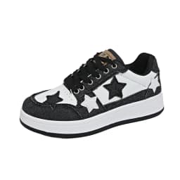 Summer Women's Sneakers New Star Thick Bottom Flat Patchwork Color Ladies Casual Shoes Fashion Anti-slip Women Vulcanize Shoes