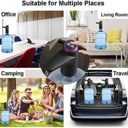 Portable 5-gallon Water Dispenser with USB Charging-Automatic Electric Pump Suitable for Home, Office, and Outdoor Use