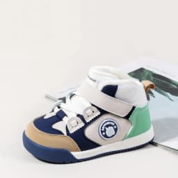 Hot Selling BaBy Unisex First Walking Toddler Shoes Fashion Style Fleece-lined Design For Winter And Autumn 0-4 Years Old