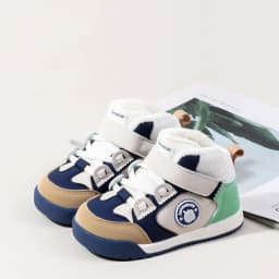 Hot Selling BaBy Unisex First Walking Toddler Shoes Fashion Style Fleece-lined Design For Winter And Autumn 0-4 Years Old