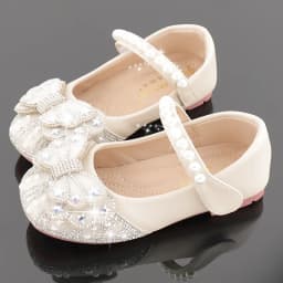 2026  Princess Crystal Shoes New Girls Single Shoes Frozen Rhinestones Shoes Performance Party Shoes