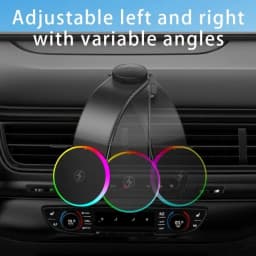 Dashboard Self-adhesive Car Magnetic 15W Wireless Charger Phone Holder Stand For iPhone 17 Samsung Xiaomi Fast Charging Station