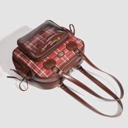 Y2K New Japanese Harajuku Ita Bag Large Capacity Shoulder Bag Cute Girl Transparent Bag DIY Badge Display Fashion Crossbody Bags