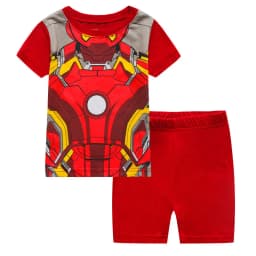 100 Cotton Boys Pajamas Super Hero Kids Pyjamas Children Sleepwear Toddler Baby Nightwear Pijamas Homewear