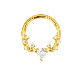 ASTM F136 Titanium Nose Rings PIERC Butterfly/heart/Marquise CZ Ring Hoop EAR Hinged Clicker Earring Labret Tragus Body Piercing