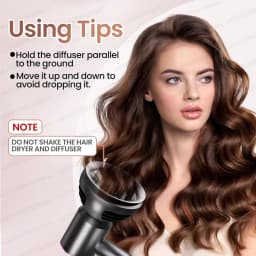 Hair Dryer Automatic Hair Straightener Curling Nozzle For Dyson Supersonic HD16 Nural Accessories Cylinder Comb Diffusion Nozzle