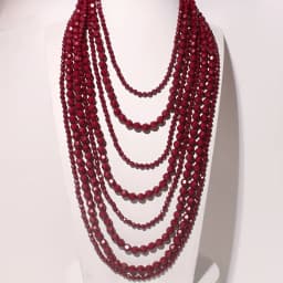 Multi-Layer Bohemian Style Black Beaded Necklace for Women Fashionable Personality Cross-Border Jewelry Accessory