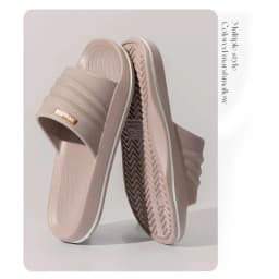 Comfortable House Men's Slippers 2026 New Summer Slippers for Men Non-slip Bathroom wear Men's Slippers Dark Blue Coffee