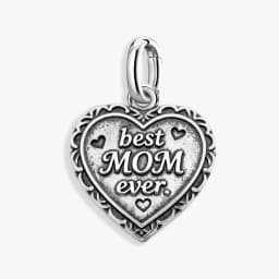 Adjustable 925 Sterling Silver Vintage Pendants Birthday Cake Love Heart Charms Beads Fit Original Bracelet Necklace DIY Jewelry
