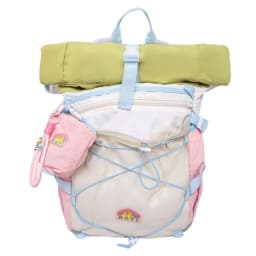 Color-Blocked Design Outdoor Hiking Bag Multi-pocket Large-Capacity Travel Backpack Lightweight Waterproof Oxford