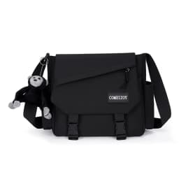 2025 New Men's crossbody bag shoulder bag practical large-capacity backpack men's bag commuter waterproof casual flat school bag