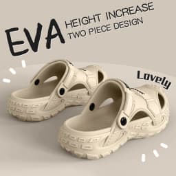 EVA Men's Outdoor Summer Wearable Clog Shoes Anti-Slip Breathable Odor-Resistant Slip-Resistant Sandals