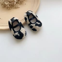 Baby Girls Boys Walking Shoes Autumn Winter Newborn Infant Casual Shoes Warm Plush Soft Soled Toddler Kids Shoes