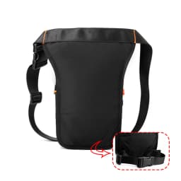 Men Leg Drop Bag Fanny Waist Pack for Motorcycle Rider Travel Military Nylon Male Crossbody Shoulder Belt Hip Bum Thigh Bags