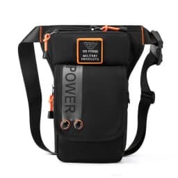 Men Leg Drop Bag Fanny Waist Pack for Motorcycle Rider Travel Military Nylon Male Crossbody Shoulder Belt Hip Bum Thigh Bags